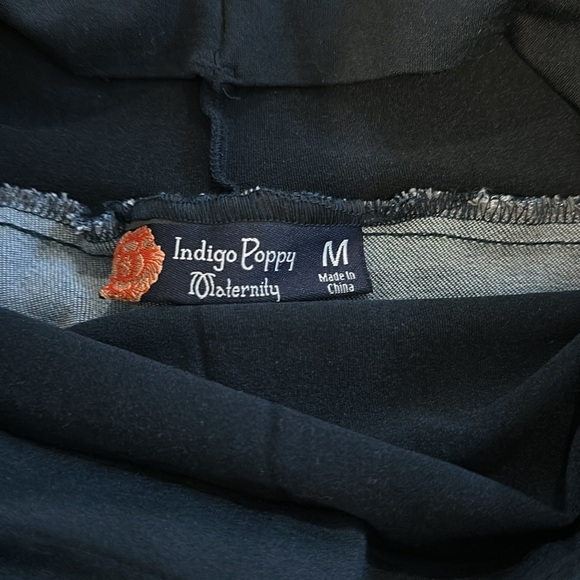 Maternity shorts and maternity T-shirt.. Eating Tacos for Two. - Picture 5 of 5